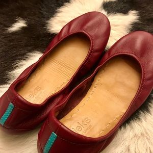 LIKE NEW!! 🔥 Tieks Classic Ballet Flat (Burgundy)